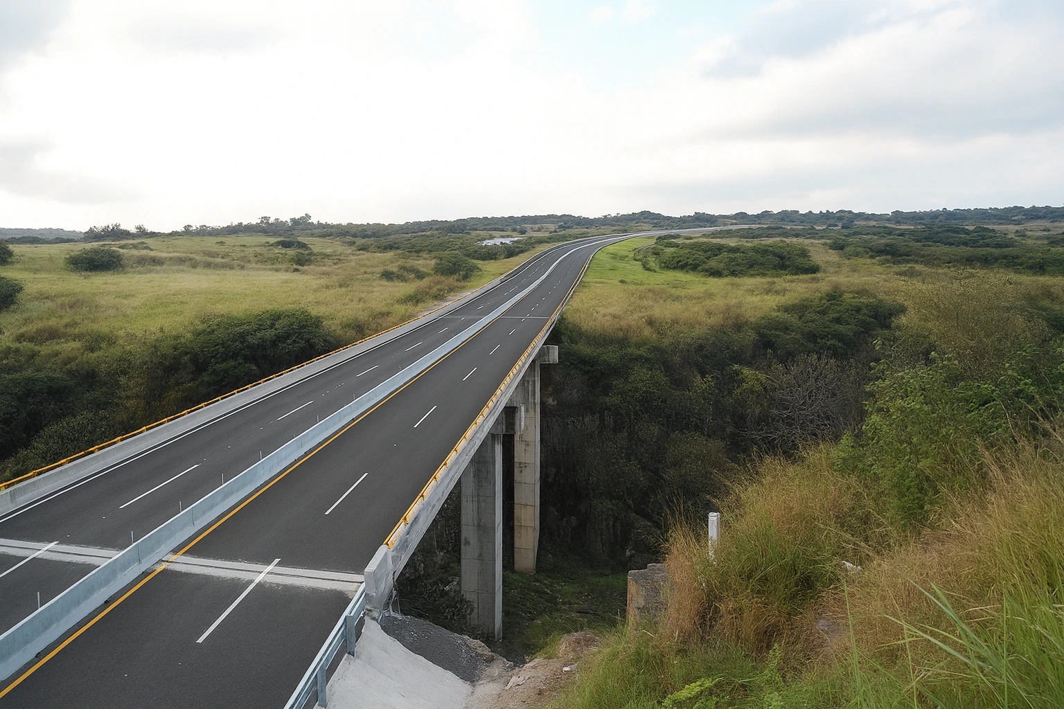 Imagen tramo de carretera
